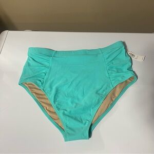 High rise, secret, slim plus size swim bottoms